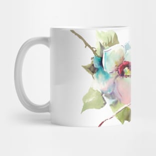 Hummignbird and Magnolia Flowers Mug